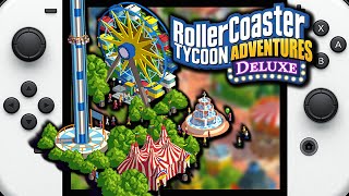 RollerCoaster Tycoon Adventures Deluxe  Switch Gameplay Preview [upl. by Sammie]