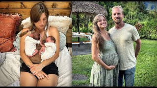 Did JAKE amp NICOLLE Just Give Birth to TWINS Off Grid Home Birth with Midwife  SURPRISE TWINS [upl. by Assirok298]