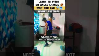 Pivots Or Angle Change Tutorial Revealed🥶😱boxing footwork [upl. by Gagliano120]