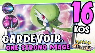 Gardevoir is SO STRONG  16 KOs  Pokémon Unite [upl. by Eelesor]