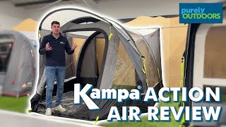 Kampa Action Air Driveaway Awning  Affordable Campervan Awning [upl. by Blakely808]