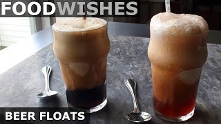 Beer Floats  Ice Cream Floats with Beer  Food Wishes [upl. by Griffiths]