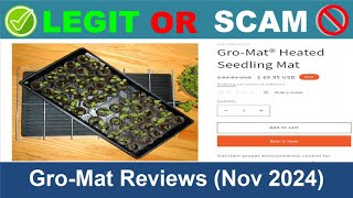 Gro Mat Reviews  Nov 2024 Beware of Scam Watch Now [upl. by Paget273]