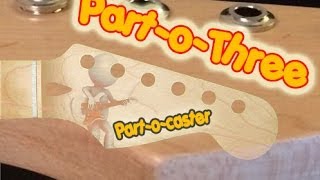 Build a Custom Stratocaster Guitar from parts  Unboxing the Neck  Partocaster Part 3 [upl. by Eba]