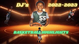 DJs 20222023 Basketball Highlights youthbasketball boysbasketball [upl. by Aicilihp]