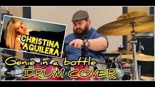 CHRISTINA AGUILERA  Genie in a bottle  DRUM COVER  Augusto Bortoloni goodvibes best pop love [upl. by Ydnamron84]