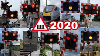 UK Level Crossings 2020 [upl. by Aillij]