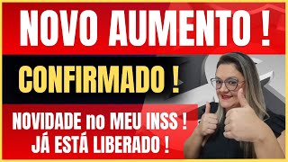 🔴 NOVO AUMENTO CONFIRMADO   NOVIDADE no MEU INSS JÁ ESTÁ LIBERADO   ANIELI EXPLICA [upl. by Blakeley336]