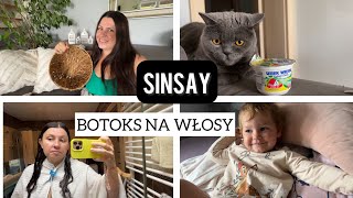 BOTOKS NA WŁOSY SINSAY ŚWIĘTA 🤫🙈 [upl. by Oiratno]