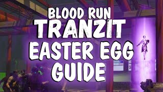 Full Black Ops 3 Blood Run Tranzit Easter Egg Guide [upl. by Ailee]