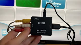 AV2HDMI SETUP  How to Convert AVRCA to HDMI [upl. by Arlette937]