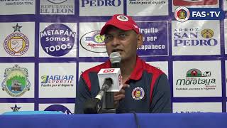 Rueda de Prensa Jorge Rodriguez Metapan vs FAS [upl. by Israel321]