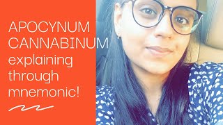 APOCYNUM CANNABINUM Homoeopathic Materia Medica [upl. by Auston]