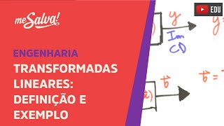 Me Salva Álgebra Linear  EVET17  Transformadas Lineares Definição e Exemplo [upl. by Harleigh195]