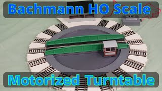 Bachmann HO Scale Motorized Turntable [upl. by Hubsher]