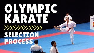 OLYMPIC KARATE QUALIFICATION  WKF SeriesA Competition — Jesse Enkamp [upl. by Wilton]