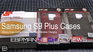 Best Samsung Galaxy S9 amp S9 Plus Cases from ZIZO with Wireless Charging Test [upl. by Mcmullan35]