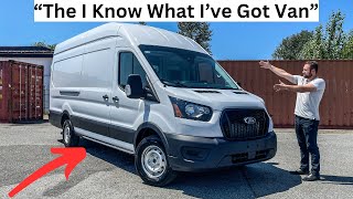 Need a Cargo Van Here is the 2023 Transit Cargo Van 2023 Ford Transit High Roof Long Wheelbase [upl. by Irene]