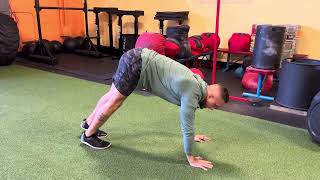 Inchworm for Hamstring and Back Mobility [upl. by Nyrehtak]