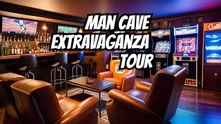 Man Cave Extravaganza Walk Through  Belle Clair Fairgrounds Belleville IL [upl. by Enitsrik]