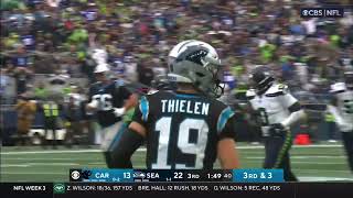 Adam Thielen 2023 NFL Game Highlights vs Seahawks  THH [upl. by Odnamla]