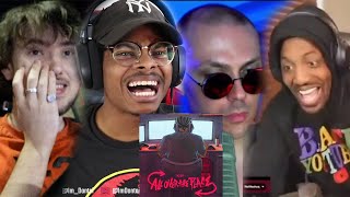 BEST REACTIONS TO KSI x LilDurk  No Time Imdontai NoLifeShaq Fantano etc [upl. by Ymot898]