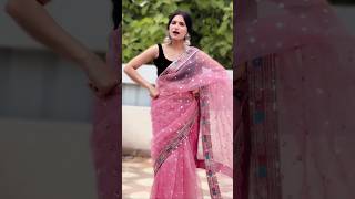 Hot pink colour special saree  Rohit fashion club [upl. by Ahsillek12]