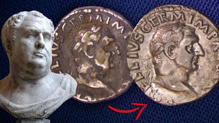 Restoring a Ancient Roman Silver Denarius 69 AD [upl. by Beverlee]