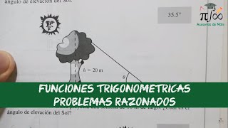 Funciones trigonométricas  Problemas razonados  Configuración de calculadora en DEG  HD [upl. by Nner]