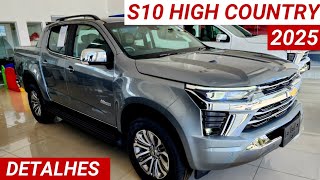 Nova Chevrolet S10 High Country 28 Turbo diesel 2025 chega por R311990 com muita Brutalidade [upl. by Gove]