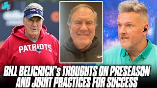 Bill Belichick On How He Prepared His Super Bowl Teams Every Preseason  Pat McAfee Show [upl. by Tally]