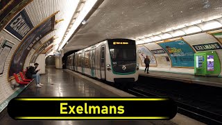 Metro Station Exelmans  Paris 🇫🇷  Walkthrough 🚶 [upl. by Gnemgnok]