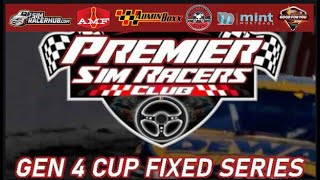 Premier Sim Racers Club  The HotLanta  Lowes Motor Speedway  Redline Racing Network [upl. by Teddi]