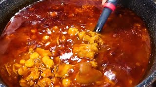 POZOLE ROJO DE PUERCO😋😋😋🇲🇽❤️🐖 [upl. by Etiuqram]