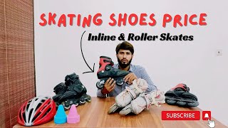 Skating Shoes Price in 2024  Skating Shoe  Shoe Skates  Roller Skating  Inline Skating [upl. by Attalanta793]