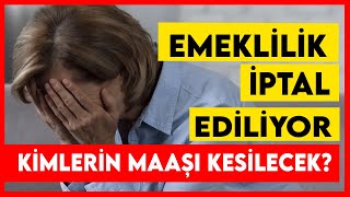 Emeklilik iptal maaşlara son SAKIN BU HATAYI SİZ YAPMAYIN Son dakika emekli haberleri [upl. by Ojyma]