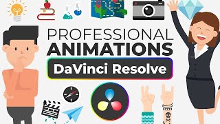 EASY DAVINCI RESOLVE ANIMATION TRICK FOR BEGINNERS [upl. by Herr60]