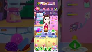 My talking Angela Android gaming video  talking tom  game ‎LSGames28  trending gaming shorts [upl. by Enneite]