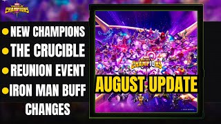 MCOC  AUGUST UPDATE FULL DETAIL THE CRUCIBLE REUNION EVENT amp MORE [upl. by Atsuj428]