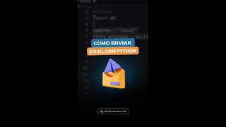 Como enviar email com Python  shorts [upl. by Darius]