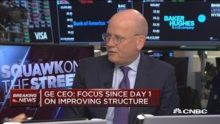 GE CEO Decentralizing the company is a major change [upl. by Ellenaej63]