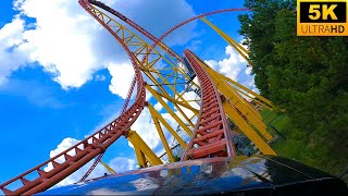 Intimidator 305 POV 5K Worlds Most INTENSE Coaster Kings Dominion Doswell VA [upl. by Krystin]