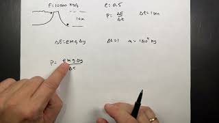 Calculating Power from a Hydroelectric Dam [upl. by Llerraf]