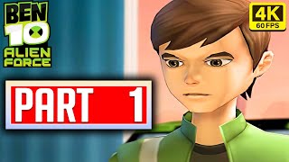 BEN 10 ALIEN FORCE Walkthrough No Commentary PART 1 KnightMare At The Pier Gameplay 4K 60FPS PS2 [upl. by Oirasan]