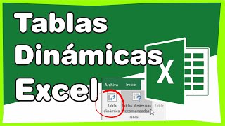 Crear Tablas Dinámicas en Excel Ejercicio practico paso a paso desde cero  Aprender Excel [upl. by Trout]