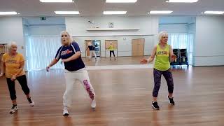 Zumba Gold  Dance4ever  John Travolta amp Olivia Newton  John  Youre the one that I want [upl. by Terces]