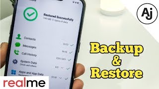 How To Backup and Restore Any RealMe Smartphone [upl. by Ellsworth]