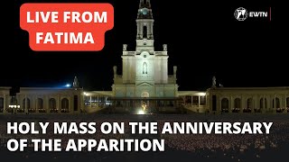 Holy Mass in Honor of Our Lady of Fatima on the anniversary of her Apparition 2022  LIVE [upl. by Ijies]