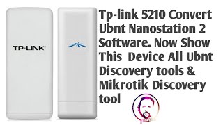 Tplink 5210 Convert Ubnt Nanostation 2 Software UrduHindi [upl. by Barolet]