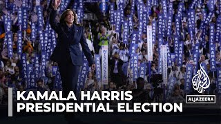 Democratic national convention Kamala Harris accepts partys presidential nomination [upl. by Nageek]